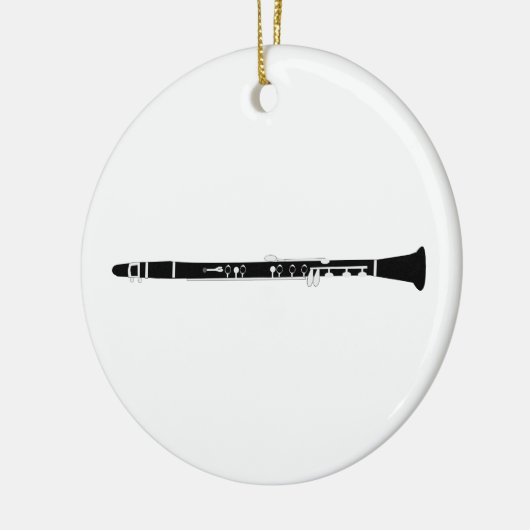 Clarinet Keramisch Ornament (Links)
