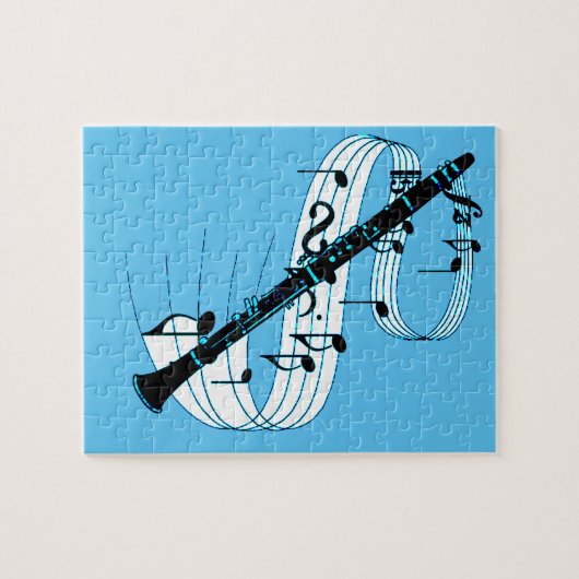Clarinet Legpuzzel (Horizontaal)