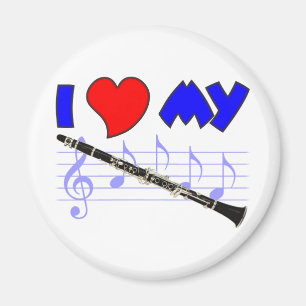 Clarinet Love Magneet
