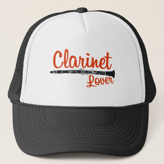 Clarinet Lover Trucker Pet (Voorkant)