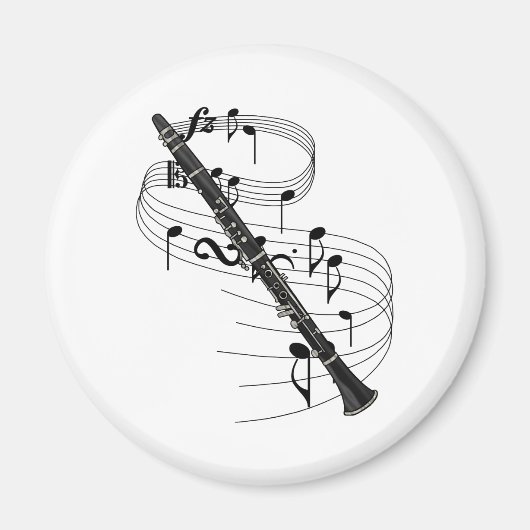 Clarinet Magneet (Voorkant)