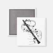 Clarinet Magneet (Voorkant / Achterkant)