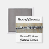 Clarinet Magneet (Voorkant / Achterkant)