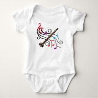 Clarinet met muziek