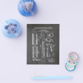 Clarinet met muziekaccessoires flyer (Enkel)