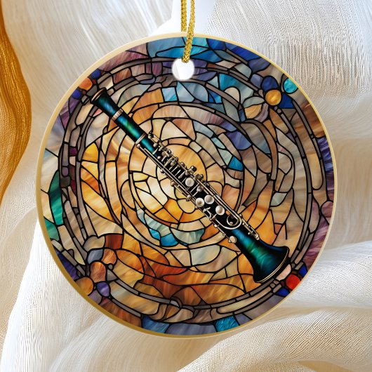 Clarinet Music Instrument Keramisch Ornament