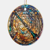 Clarinet Music Instrument Keramisch Ornament (Links)