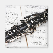 Clarinet Music Magneet (Voorkant)