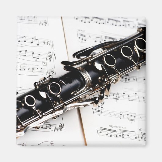 Clarinet Music Magneet (Voorkant)