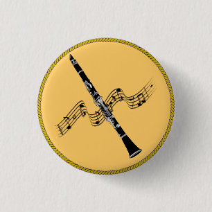 Clarinet Music Ronde Button 3,2 Cm
