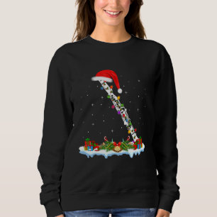 Clarinet Music Santa Hat Lighinet Trui