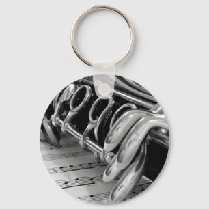 Clarinet Music Sleutelhanger
