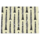 Clarinet Music Teacher Band Musician Groot Cadeauzakje (Voorkant)