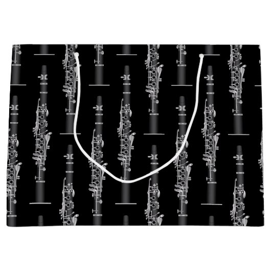 Clarinet Music Teacher Band Musician Groot Cadeauzakje (Voorkant)