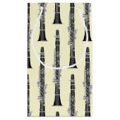 Clarinet Music Teacher Band Musician Klein Cadeauzakje (Achterkant)