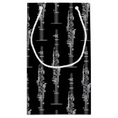 Clarinet Music Teacher Band Musician Klein Cadeauzakje (Achterkant)