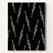 Clarinet Music Teacher Band Musician Notitieboek (Achterkant)