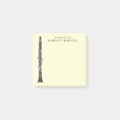 Clarinet Music Teacher Band Musician Post-it® Notes (Voorkant)