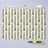 Clarinet Music Teacher Band Musician Tissuepapier (Craft)