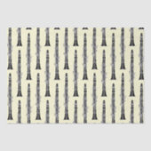 Clarinet Music Teacher Band Musician Tissuepapier (Voorkant)