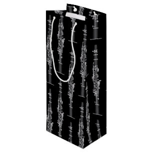 Clarinet Music Teacher Band Musician Wijn Cadeautas