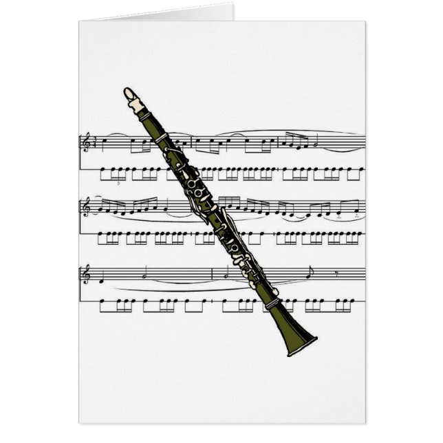 Clarinet musical 09 B (Voorkant)