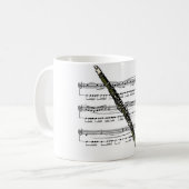 Clarinet musical 09 B Koffiemok (Voorkant links)
