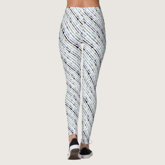 Clarinet Musical Instrument Band Orchestra Music Leggings (Achterkant)