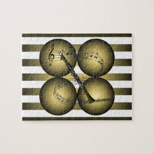 Clarinet ~ Musical Scale ~ Musical Wereldbollen ~S Legpuzzel