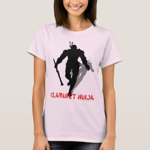 Clarinet Ninja T-shirt