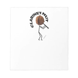 Clarinet Nut Notitieblok