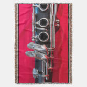 Clarinet on Red Deken (Voorkant Verticaal)