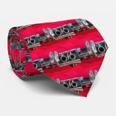 Clarinet on Red Stropdas (Opgerold)