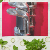 Clarinet on Red Theedoek (Gevouwen)