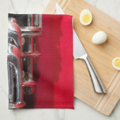 Clarinet on Red Theedoek (Quarter Fold)