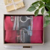 Clarinet on Red Tissuepapier (Geschenk)