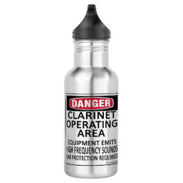 Clarinet Operating Area Waterfles
