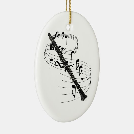 Clarinet Ornament (Rechts)