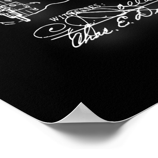 Clarinet Patent Poster (Hoek)