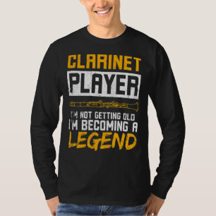 Clarinet Player Clarinet Legend T-shirt