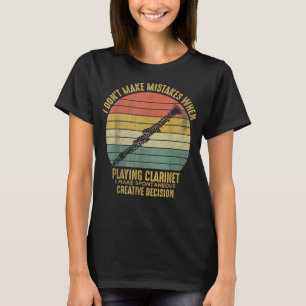 Clarinet Player Funny Jazz Music Musicus Clarinet T-shirt