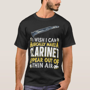 Clarinet Player - Magische Woodwind Instrumen T-shirt
