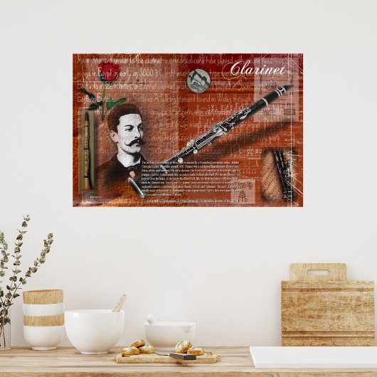 CLARINET POSTER (Keuken)
