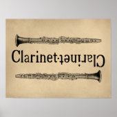Clarinet  poster (Voorkant)