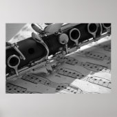 Clarinet Poster (Voorkant)