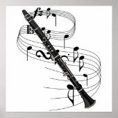 Clarinet Poster (Voorkant)