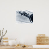 Clarinet Poster (Keuken)