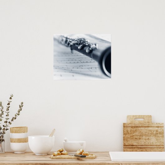 Clarinet Poster (Keuken)
