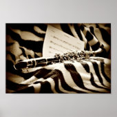 Clarinet Poster (Voorkant)