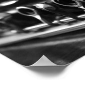 Clarinet Poster, Black and White Photography Poster (Hoek)
